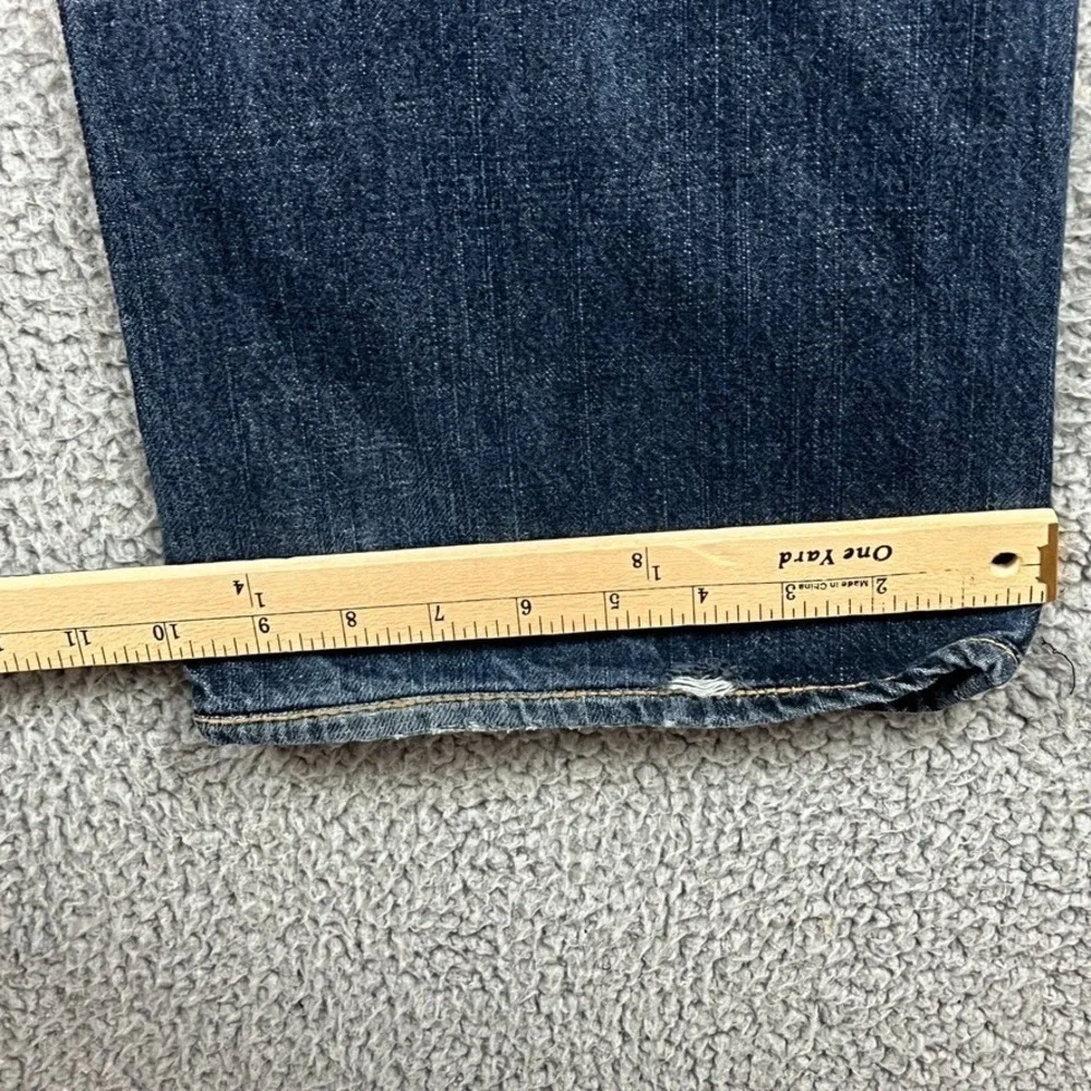 VTG Y2K True‎ Religion Ricky Big T Jeans Men's Sz 36 Seat 34 Meas. 38x32 USA